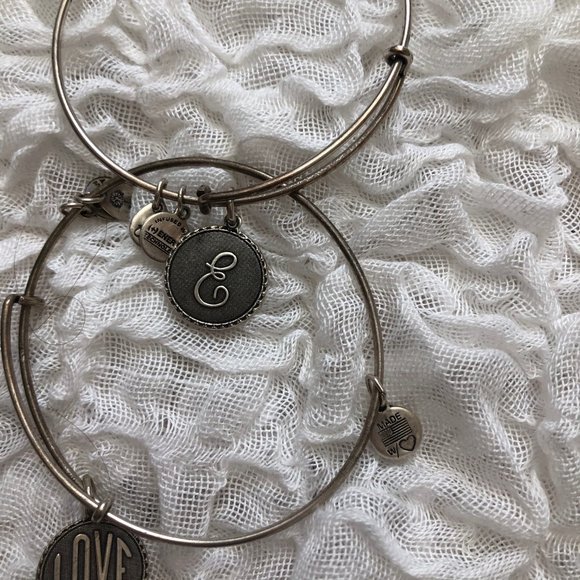 SOLD Alex & Ani Set of 4 Bracelets - Picture 2 of 2
